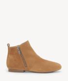 Lucky Brand Lucky Brand Women's Glexi Flats Bootie Macaroon Size 6 Suede From Sole Society