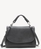 Sole Society Women's Rubie Crossbody Vegan Bag Charcoal Vegan Leather From Sole Society