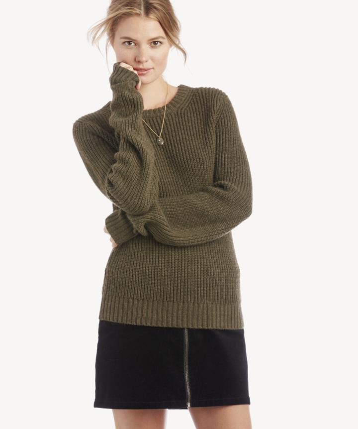 Sanctuary Sanctuary Women's Open Back Sweater In Color: Heather Prosperity Size Large From Sole Society