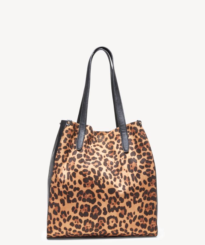 Sole Society Women's Tasia Tote Vegan Brown Vegan Leather From Sole Society