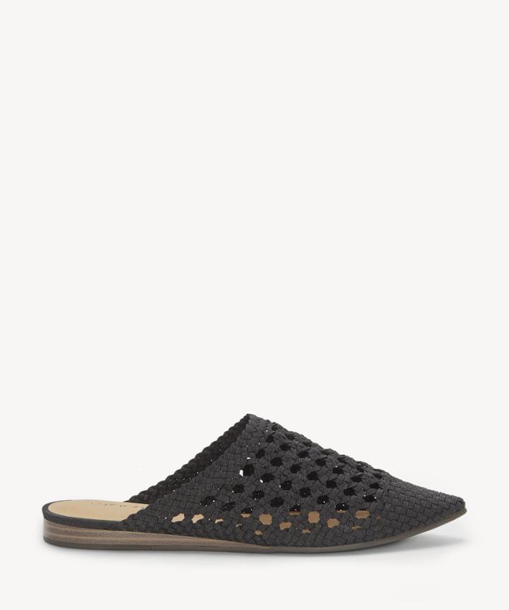 Lucky Brand Lucky Brand Women's Baylint Woven Flats Black Size 5 Leather From Sole Society