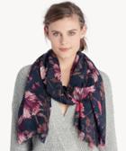 Sole Society Sole Society Floral Scarf Multi One Size Viscose