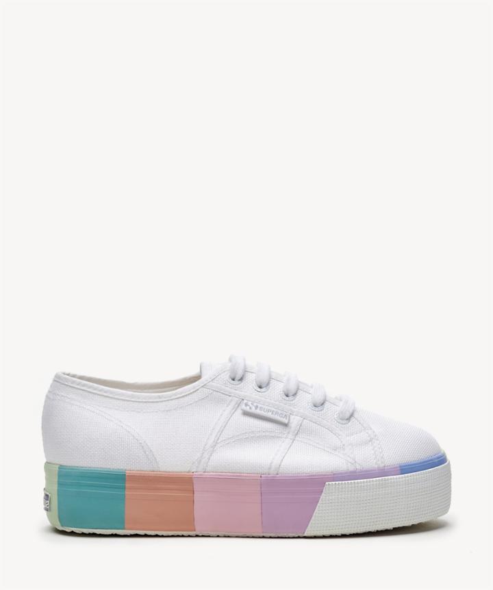 Superga Superga 2790 Cotmultifoxingw Platform Sneaker