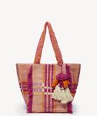 Sole Society Sole Society Jalia Tote Fabric Pink Multi