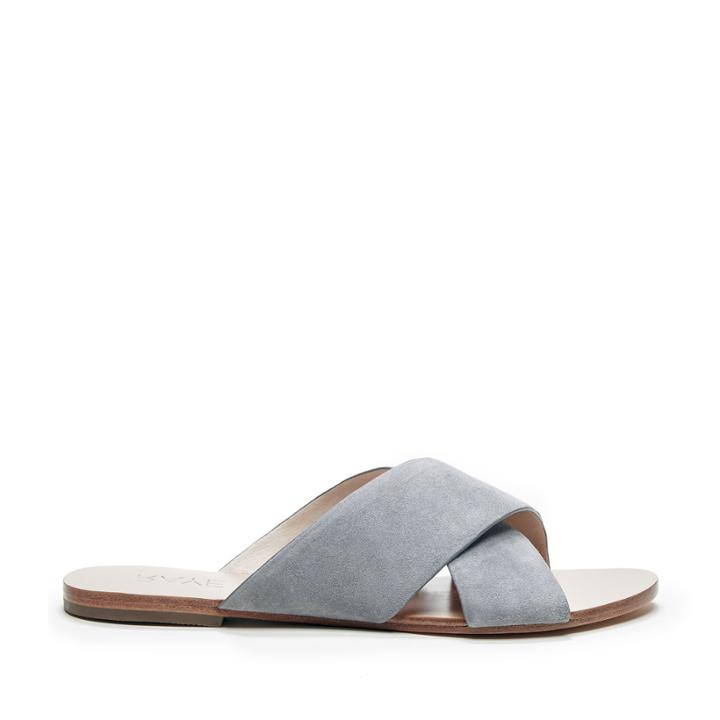 Raye Raye Sullivan Flat Sandal - Slate-6