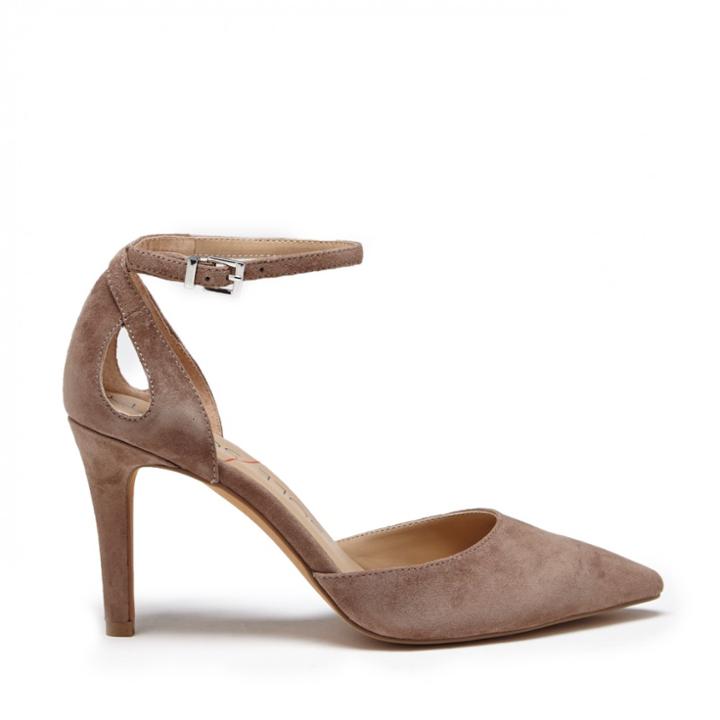 Sole Society Sole Society Cadena Pointed Toe Suede Heel - Portobello-12