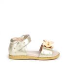 Livie And Luca Livie And Luca Minnie Flat Sandal - Gold Metallic-6t