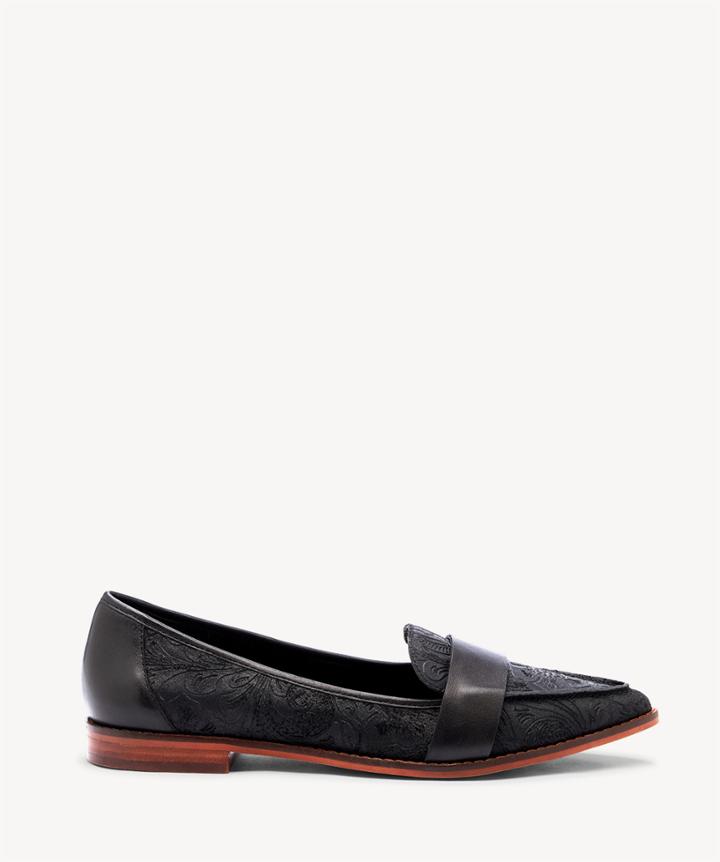 Sole Society Sole Society Edie Smoking Slipper Flat