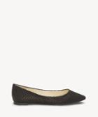 Jessica Simpson Jessica Simpson Women's Zeplin Pointed Toe Flats Black Size 5 Leather From Sole Society