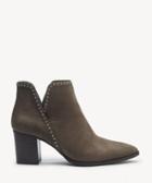 Sole Society Women's Dalphine V Cut Bootie Tornado Size 5 Leather From Sole Society