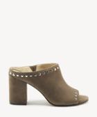 Sole Society Women's Layce Studded Sandals Antique Green Size 10 Suede From Sole Society