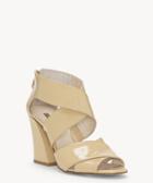 Louise Et Cie Louise Et Cie Women's Kriztsa Block Heels Sandals Cremeux Size 5 Suede From Sole Society