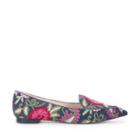 Sole Society Sole Society Cammila Pointed Toe Smoking Slipper - Pink Floral