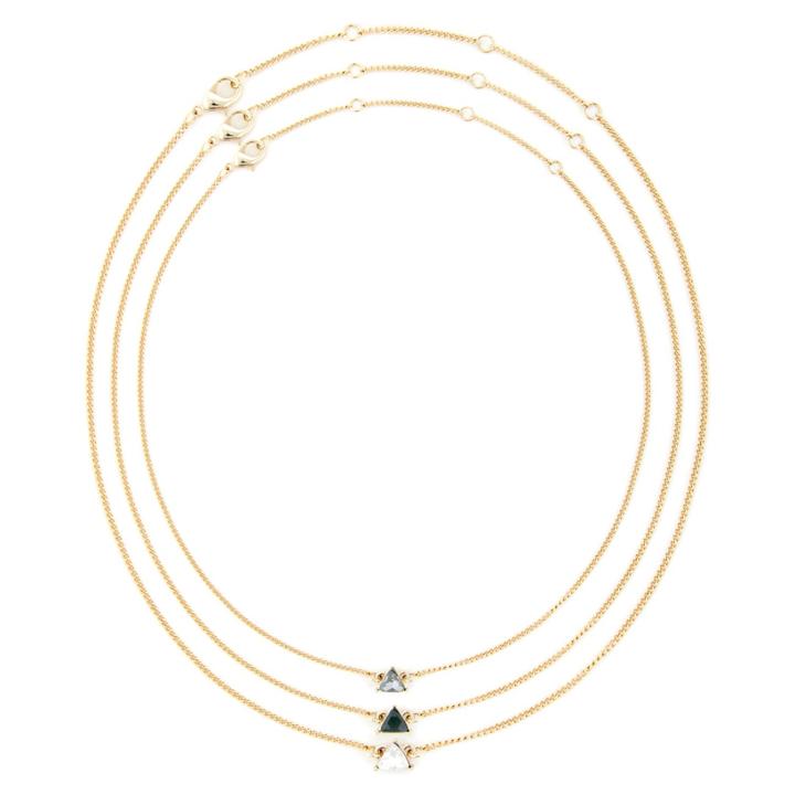 Sole Society Sole Society Layered Tier Necklace Trio - Gold