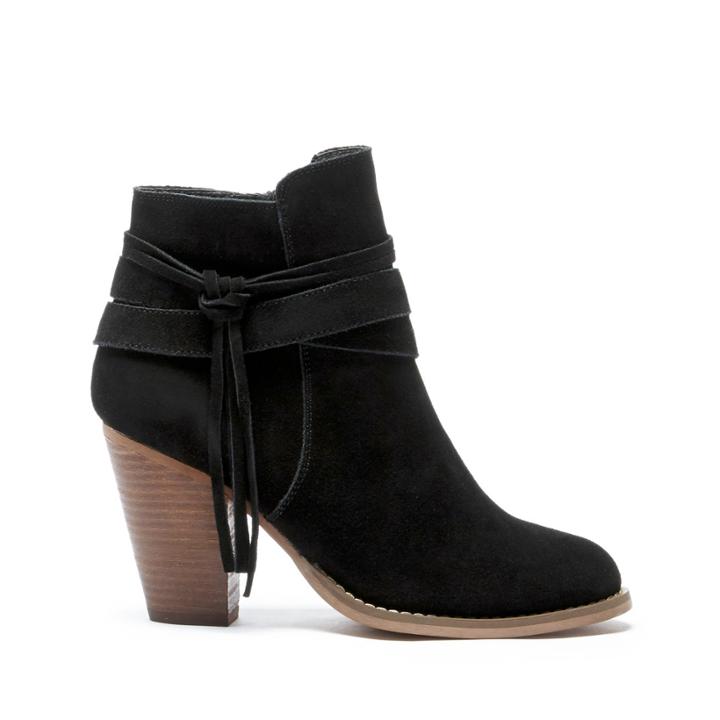 Sole Society Sole Society Rumi Tassel Bootie - Black