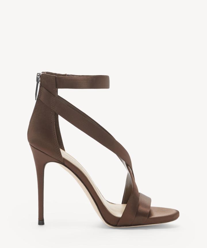 Imagine Imagine Women's Devin Strappy Sandals Dk Petroleum Size 5 Leather From Sole Society