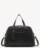 Sole Society Women's March Weekender Faux Leather Weekeneder In Color: Black Bag From Sole Society