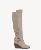 Sole Society Sole Society Paloma Wedges Boots Taupe Size 5 Suede