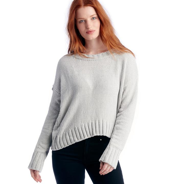 Sanctuary Sanctuary Chenille Pullover - Silverstar