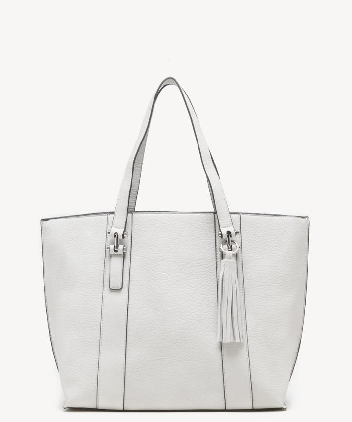 Sole Society Women's March Tote Vegan Linen Vegan Leather From Sole Society