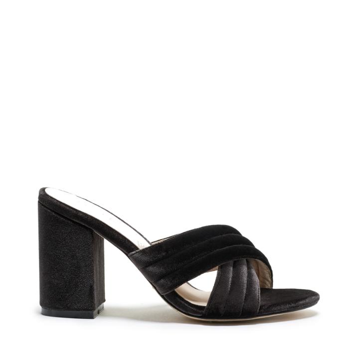 Raye Raye Bella Criss Cross Mule - Charcoal