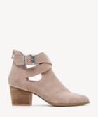 Sole Society Women's Azure Cut Out Bootie Dusty Rose Size 5 Suede From Sole Society