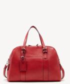 Sole Society Women's March Weekender Faux Leather Weekeneder In Color: Indie Red Bag From Sole Society