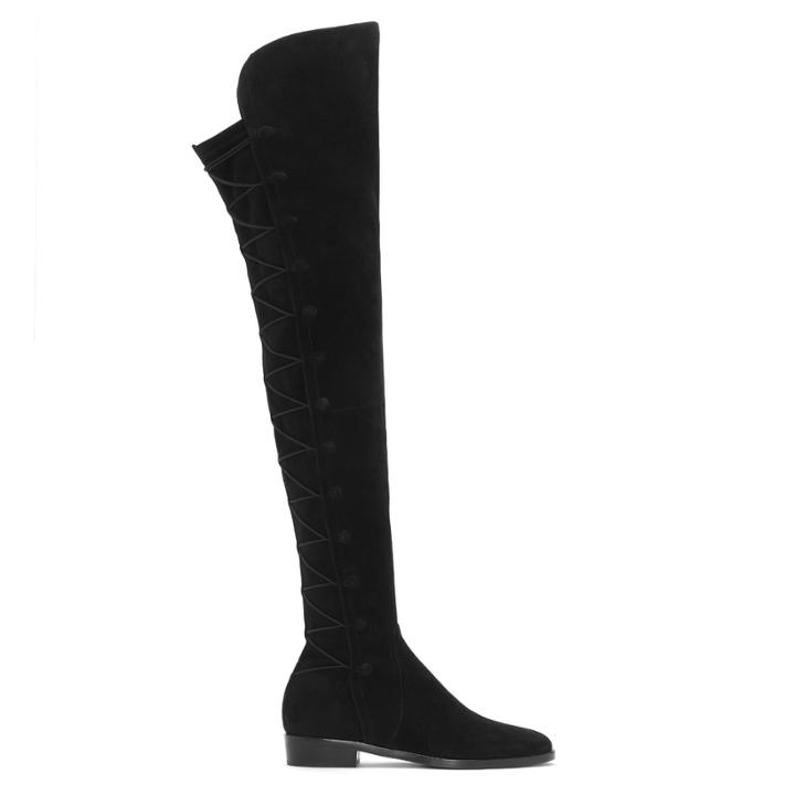 Vince Camuto Vince Camuto Coatia Flat Boot - Black