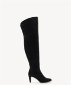 Vince Camuto Vince Camuto Women's Armaceli Heeled Otk Boots Black Size 5 Suede From Sole Society