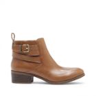 Sole Society Sole Society Hala Buckled Bootie - Tan-6