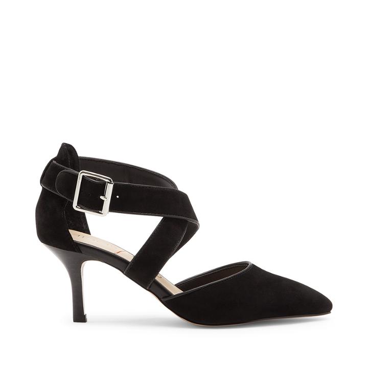 Sole Society Sole Society Tamra Cross Strap Pump - Black