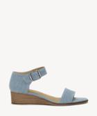 Lucky Brand Lucky Brand Riamsee Low Wedges Light Denim Size 5 Leather From Sole Society