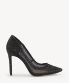 Jessica Simpson Jessica Simpson Women's Prianne In Color: Black Shoes Size 5 Silk Fine Mesh From Sole Society