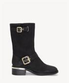 Vince Camuto Vince Camuto Women's Windy Buckle Boots Black Size 5 Leather From Sole Society