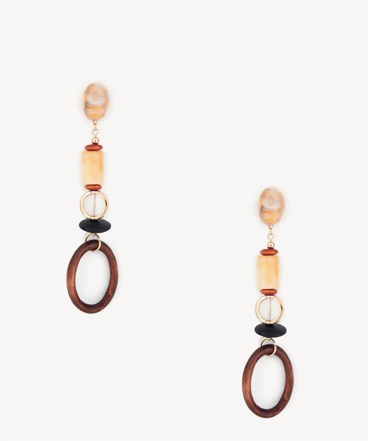 Sole Society Sole Society Tribal Beaded Drop Earrings
