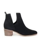 Sole Society Sole Society Madrid Split Side Bootie - Black Suede