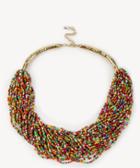 Sole Society Sole Society Bohemian Multistrand Beaded Necklace