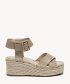 Sole Society Sole Society Audrina Flatsform Espadrille Taupe Size 11 Leather