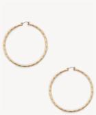 Sole Society Sole Society Oversize Hoop Earrings Gold One Size Os