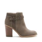 Sole Society Sole Society Lyriq Heeled Ankle Bootie - Dark Taupe