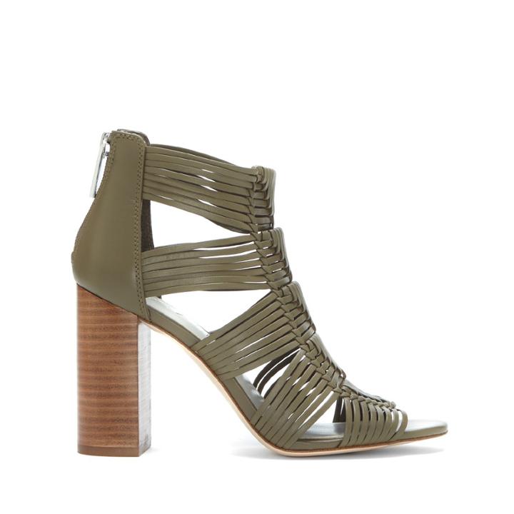 1. State 1. State Kenton Block Heel Woven Sandal - Grasshopper