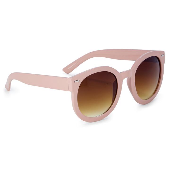 Sole Society Sole Society Brennan Classic Oversize Sunglasses - Blush-one Size