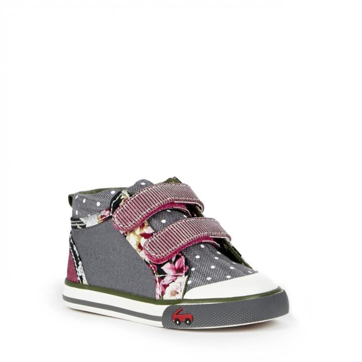 See Kai Run See Kai Run Kya Sporty Sneakers - Gray