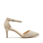 Sole Society Sole Society Ayla Ankle Strap Pump - Taupe-8