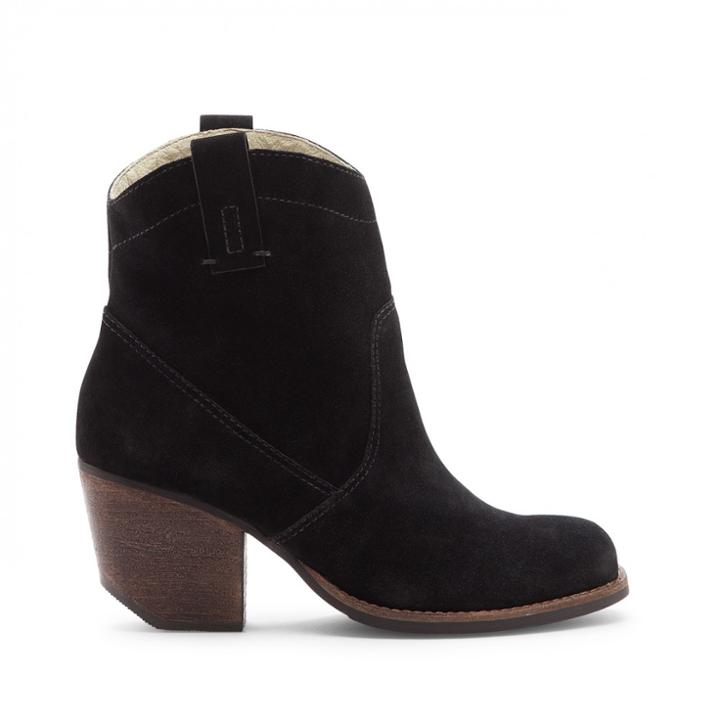 Matisse Matisse Galveston Western Inspired Bootie - Black-9
