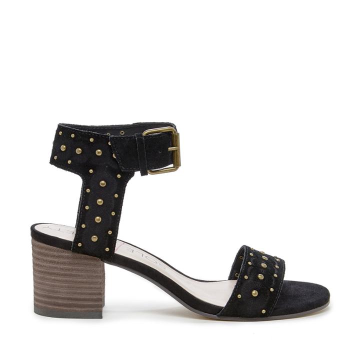 Sole Society Sole Society Beverly Block Heel Sandal - Black-5
