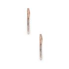Sole Society Sole Society Modern Horn Front To Back Earring - Rose Gold