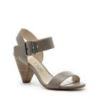 Sole Society Sole Society Missy Leather Mid Heel Sandal - Moro-5.5