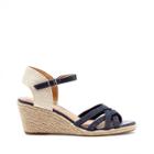 Lucky Brand Lucky Brand Kalley3 Strappy Wedges - Moroccan Blue Natural-6