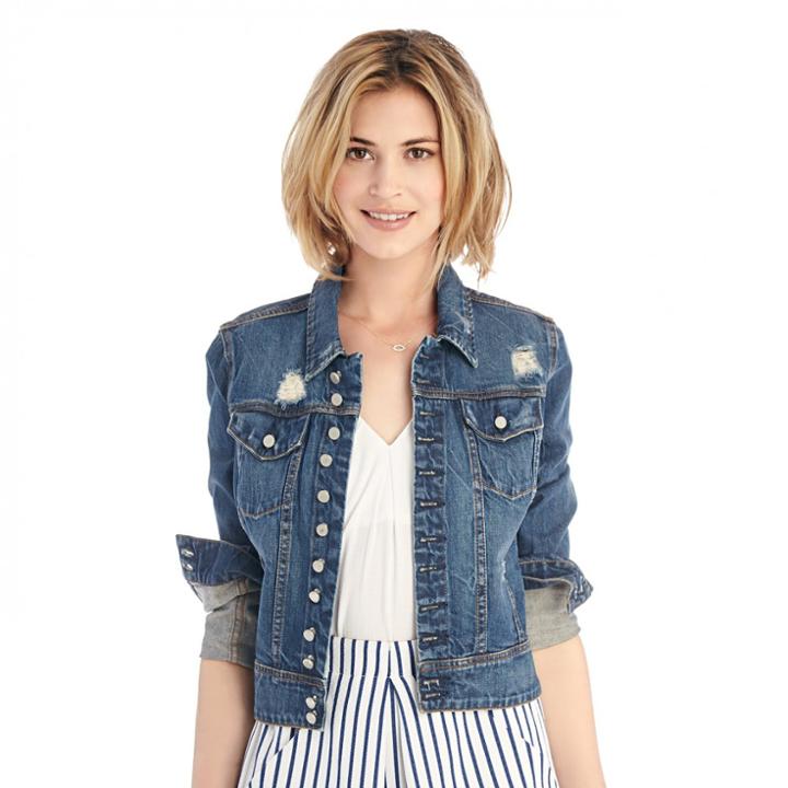 Blanknyc Blanknyc Toe Jam Denim Jacket - Toe Jam-medium